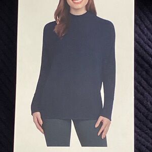 Matty M Deep Blue Knit Top
